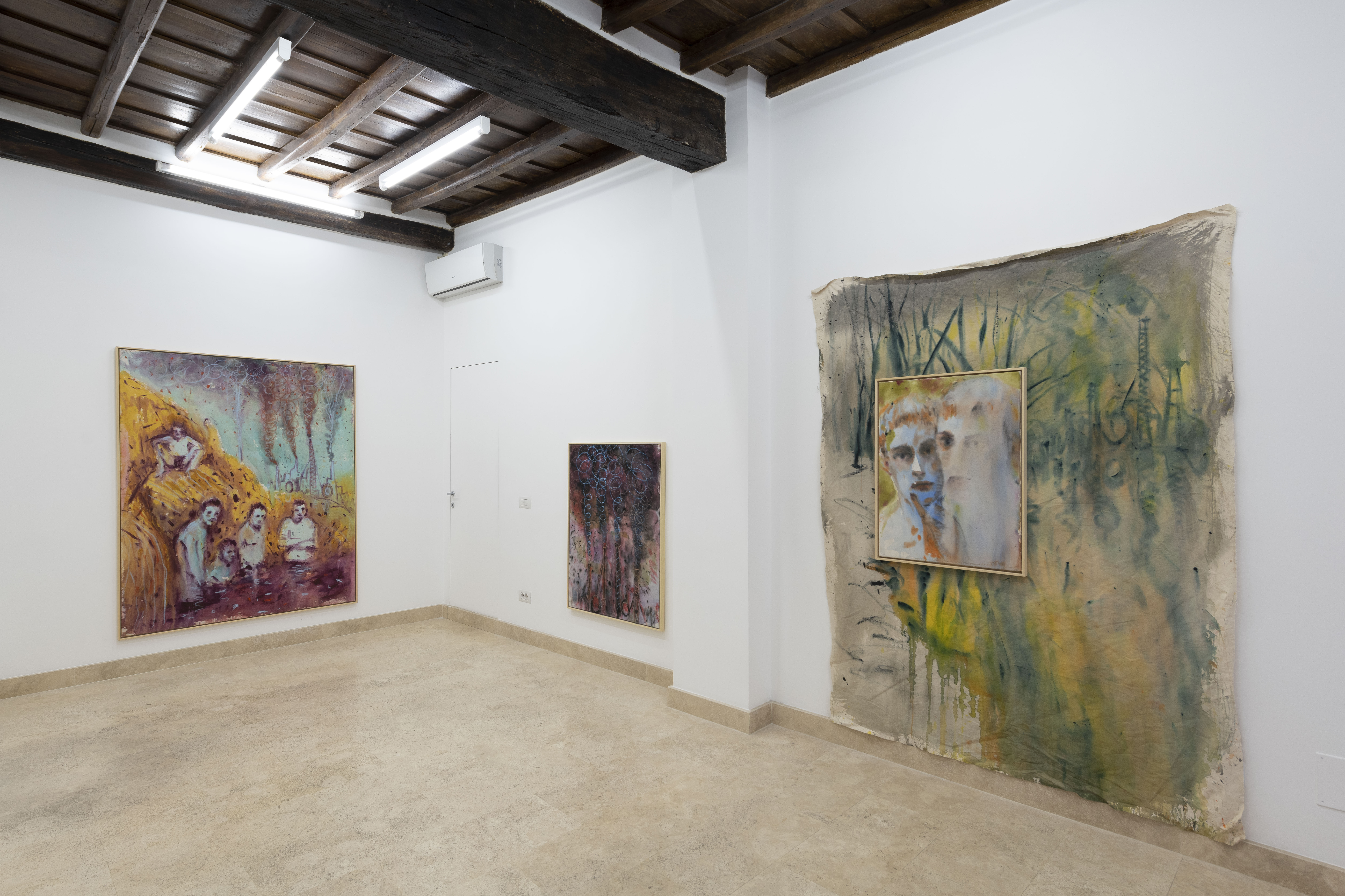 Andrej Dúbravský Emissions and Secretions / Galleria Richter Fine Art / Rome 2019